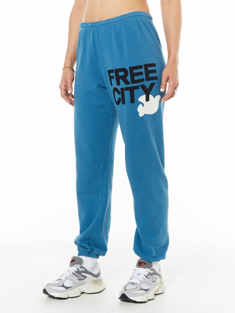 FREECITY Sweatpants Blue Sound XS